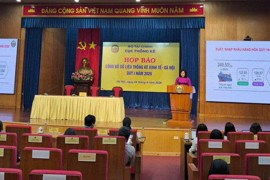 Kinh tế quý I/2026 khởi sắc, GDP ước tăng 7,83% nhờ công nghiệp và dịch vụ