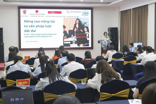 Nâng cao năng lực tư vấn pháp luật cho cán bộ cơ sở ở Điện Biên