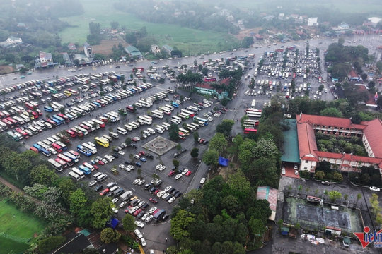 Công an Phú Thọ công bố thông tin phân luồng xe dịp Giỗ Tổ Hùng Vương 2026