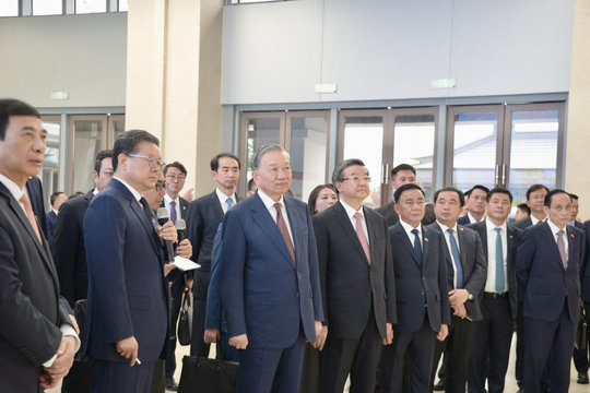 Tổng Bí thư, Chủ tịch nước Tô Lâm thăm khu mới Hùng An, tỉnh Hà Bắc, Trung Quốc