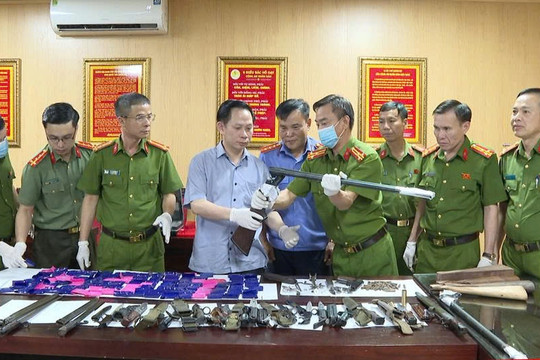 Thanh Hóa thu hồi hàng nghìn vũ khí sau 1 năm thực thi luật mới