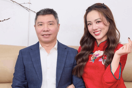 Vợ NSND Công Lý gây chú ý với quan điểm về sự gắn bó trong hôn nhân