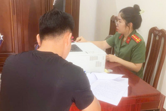 Xử phạt hành vi xúc phạm lực lượng CAND trên mạng xã hội ở Thái Nguyên