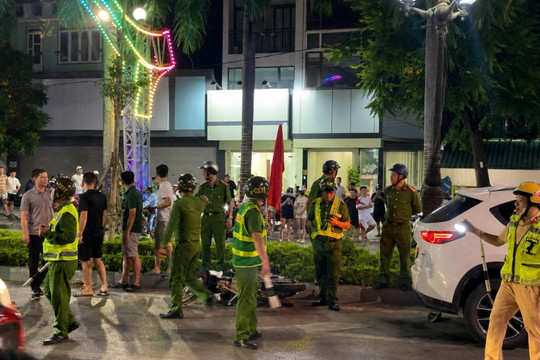 Xử lý nhóm thanh thiếu niên mang hung khí, gây tai nạn giữa phố