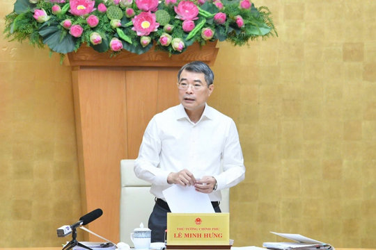 Thủ tướng Lê Minh Hưng chủ trì Phiên họp Chính phủ thường kỳ
