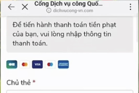 Lừa đảo mạo danh tin nhắn ngân hàng: Đổi điểm thưởng thành tiền