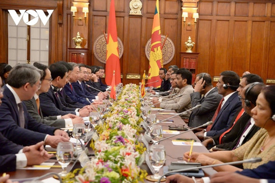 Tuyên bố chung Việt Nam - Sri Lanka