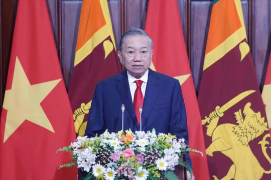 Toàn văn phát biểu của Tổng Bí thư, Chủ tịch nước Tô Lâm tại Sri Lanka