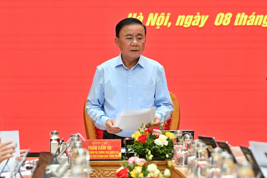 Thường trực Ban Bí thư chủ trì Hội nghị Ban Thường vụ Đảng ủy các cơ quan Đảng T.Ư