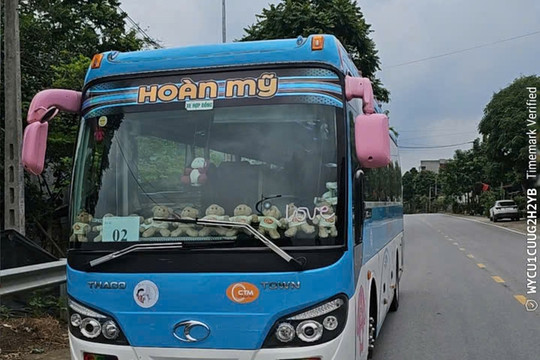 Tài xế bị phạt 16 triệu vì không bằng lái chở 20 người đi thiện nguyện