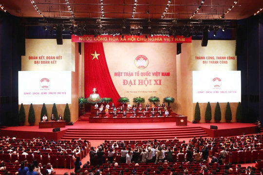 Sáng nay, khai mạc Đại hội đại biểu toàn quốc MTTQ Việt Nam lần thứ XI