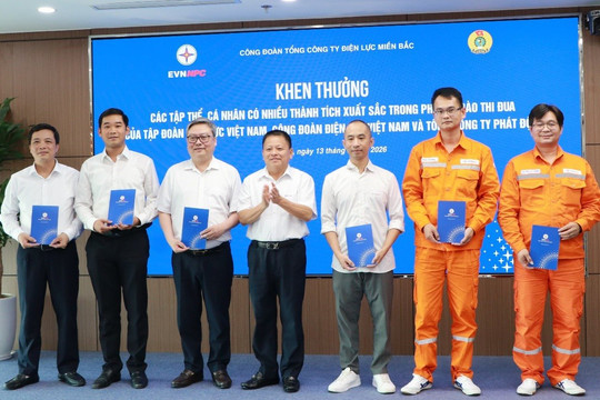 EVNNPC tôn vinh người lao động tiêu biểu và lan tỏa khát vọng đổi mới sáng tạo năm 2026