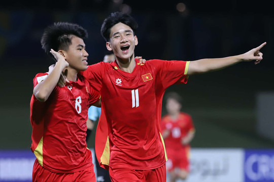 U17 Việt Nam thắng UAE 3-2: Thủng lưới giây 16, ngược dòng dự World Cup