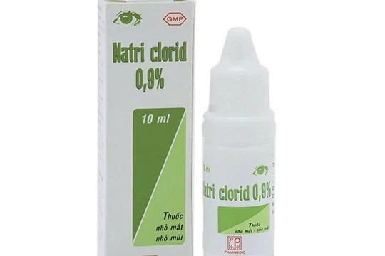 Thu hồi toàn quốc thuốc nhỏ mắt Natri clorid 0,9% của Pharmedic