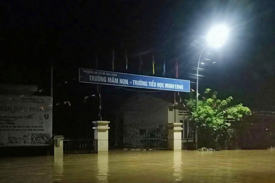 Mưa lũ tàn phá đường xá, gây ngập cục bộ, Cao Bằng khẩn trương ứng phó
