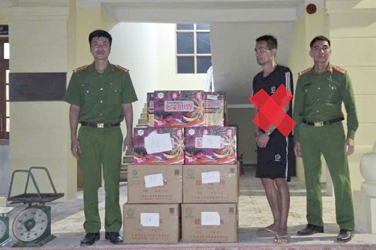 Khởi tố, bắt giam người đàn ông vận chuyển hơn 2,5 tạ pháo nổ ở Hải Phòng