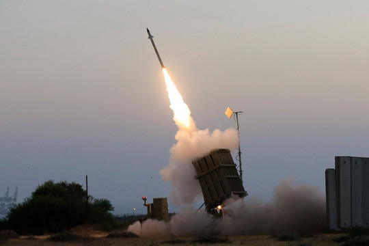 Mỹ gánh phần lớn lá chắn tên lửa bảo vệ Israel trước Iran