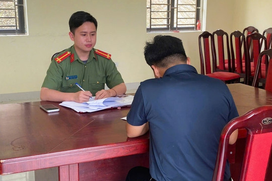 Thái Nguyên: Công an triệu tập chủ tài khoản đăng tin sai sự thật lên mạng