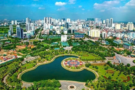 Cấu trúc không gian phát triển được đưa ra trong Quy hoạch Thủ đô tầm nhìn 100 năm