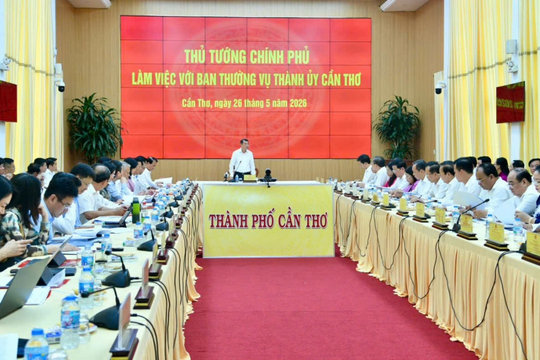 Thủ tướng Lê Minh Hưng: Cần Thơ cần chủ động đề xuất cơ chế để bứt phá