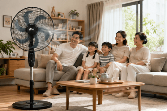 Mẹo dùng quạt đứng đúng cách làm giảm hóa đơn tiền điện mùa nắng nóng 2026