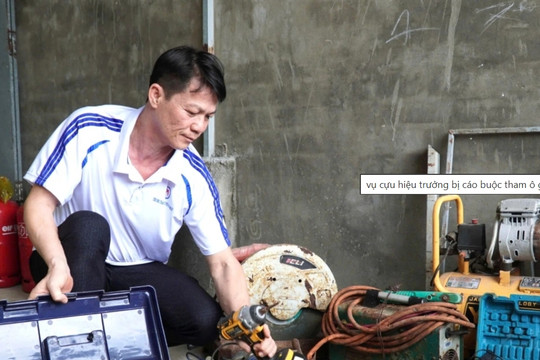 Đình chỉ điều tra vụ cựu hiệu trưởng bị án tù vì tham ô hơn 10 triệu đồng