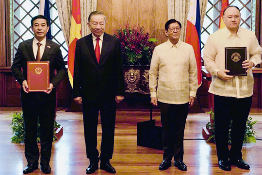 Lễ trao các văn kiện hợp tác Việt Nam - Philippines