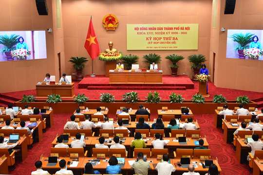 HĐND thành phố Hà Nội xem xét Đề án vùng phát thải thấp trong Vành đai 1