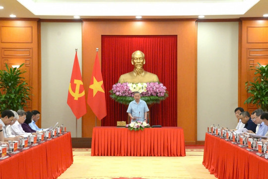Tổng Bí thư, Chủ tịch nước Tô Lâm chủ trì họp sơ kết mô hình chính quyền 3 cấp