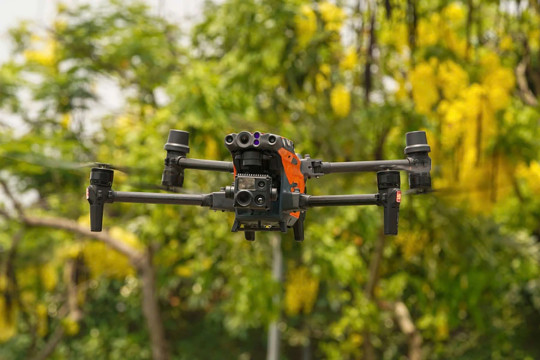 Công an Hà Nội thử nghiệm UAV phát hiện vi phạm từ trên không