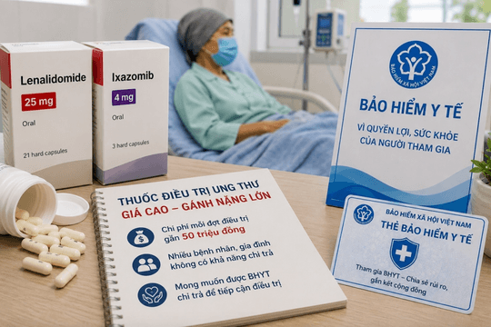 Bộ Y tế phản hồi về việc chi trả BHYT cho thuốc ung thư chi phí cao