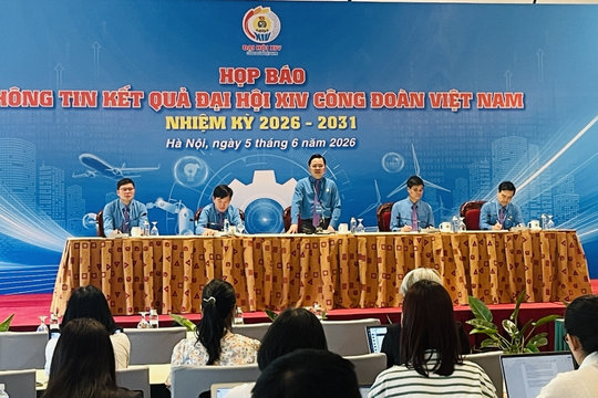 Đại hội XIV Công đoàn Việt Nam thành công tốt đẹp, tạo đà đột phá nhiệm kỳ mới