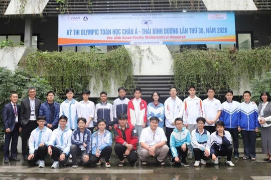 Việt Nam giành 1 huy chương vàng tại Olympic Toán APMO 2026, xếp hạng 7/45