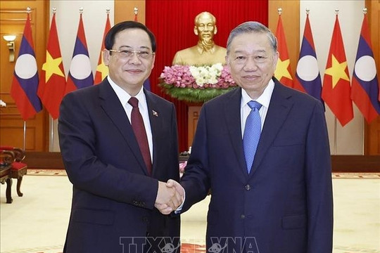 Tổng Bí thư, Chủ tịch nước Tô Lâm tiếp Thủ tướng Lào Sonexay Siphandone