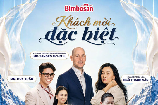 Bimbosan – thương hiệu dinh dưỡng chuẩn Thụy Sĩ chính thức ra mắt toàn diện tại việt nam