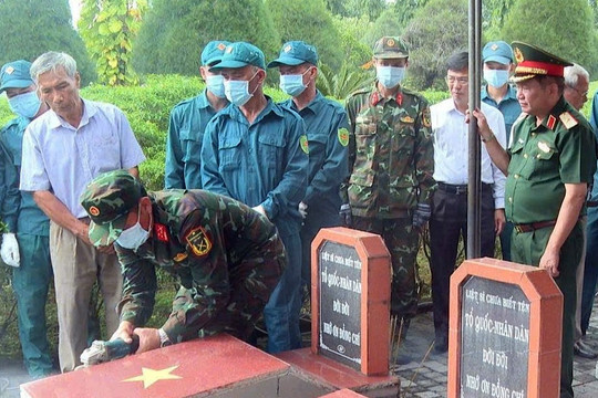 Hơn 4.800 mộ liệt sĩ tại Lâm Đồng sẽ được lấy mẫu phục vụ xác định danh tính