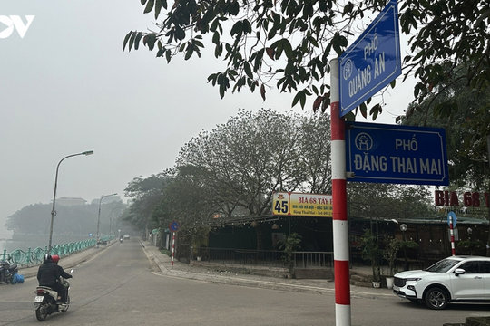 Hà Nội mở rộng tuyến đường ven Hồ Tây 13,5km không vào khu dân cư