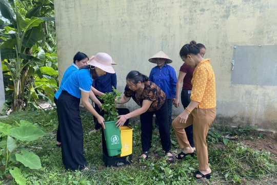 Những phụ nữ vùng cao tiên phong thúc đẩy môi trường xanh