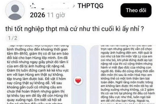Quảng Ninh kỷ luật 3 giám thị và giáo viên trong vụ “hỗ trợ thí sinh làm bài”