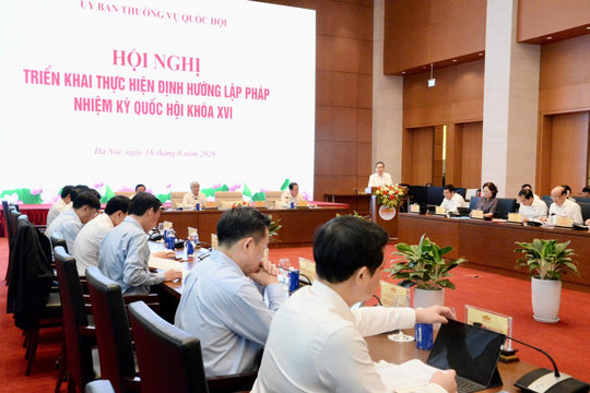 Chủ tịch Quốc hội: Quốc hội khóa XVI là nhiệm kỳ của kiến tạo thể chế phát triển