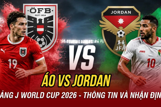 Nhận định Áo vs Jordan bảng J World Cup 2026: Chiến thắng cho đại diện châu Á?