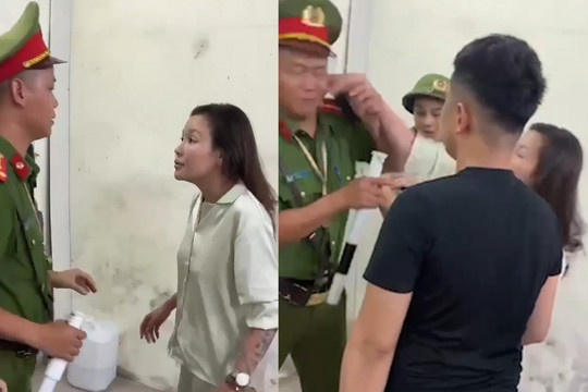 Người phụ nữ tát công an ở Thái Nguyên từng lĩnh án tù về môi giới mại dâm