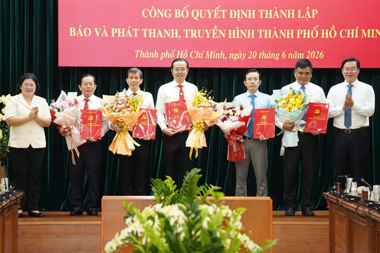 Ông Lê Văn Minh giữ chức Tổng Giám đốc Cơ quan Báo-Phát thanh, Truyền hình TP.HCM