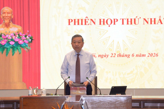 Tổng Bí thư, Chủ tịch nước Tô Lâm chủ trì họp ban chỉ đạo về hoàn thiện thể chế