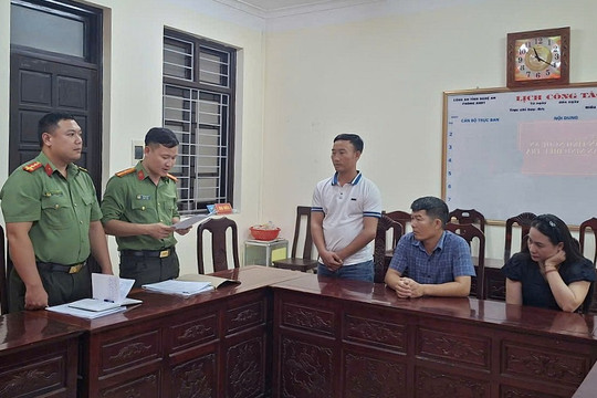 Triệt phá đường dây mua bán hóa đơn trái phép tại Nghệ An