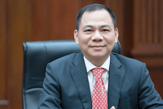 Ông Phạm Nhật Vượng rời ghế Tổng Giám đốc VinFast
