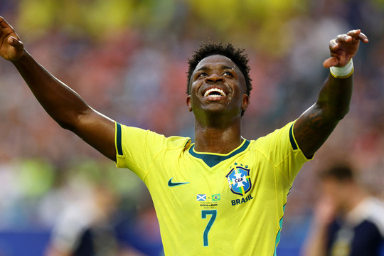 Trực tiếp bóng đá Scotland 0-3 Brazil: Neymar vào sân