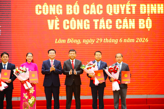 Lâm Đồng điều động, bổ nhiệm nhiều cán bộ chủ chốt