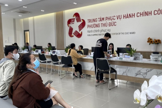 129 phường xã TP.HCM làm việc sáng thứ Bảy để giải quyết thủ tục hành chính