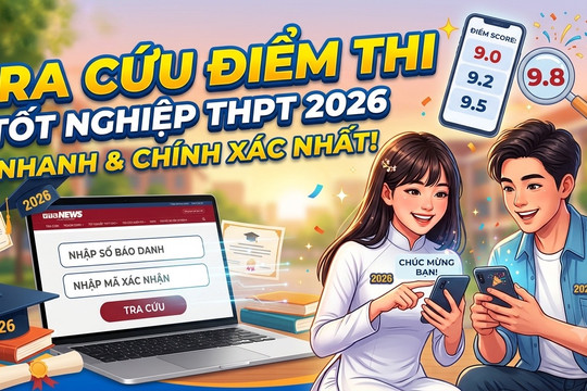 3 cách tra cứu điểm thi tốt nghiệp THPT năm 2026 nhanh nhất